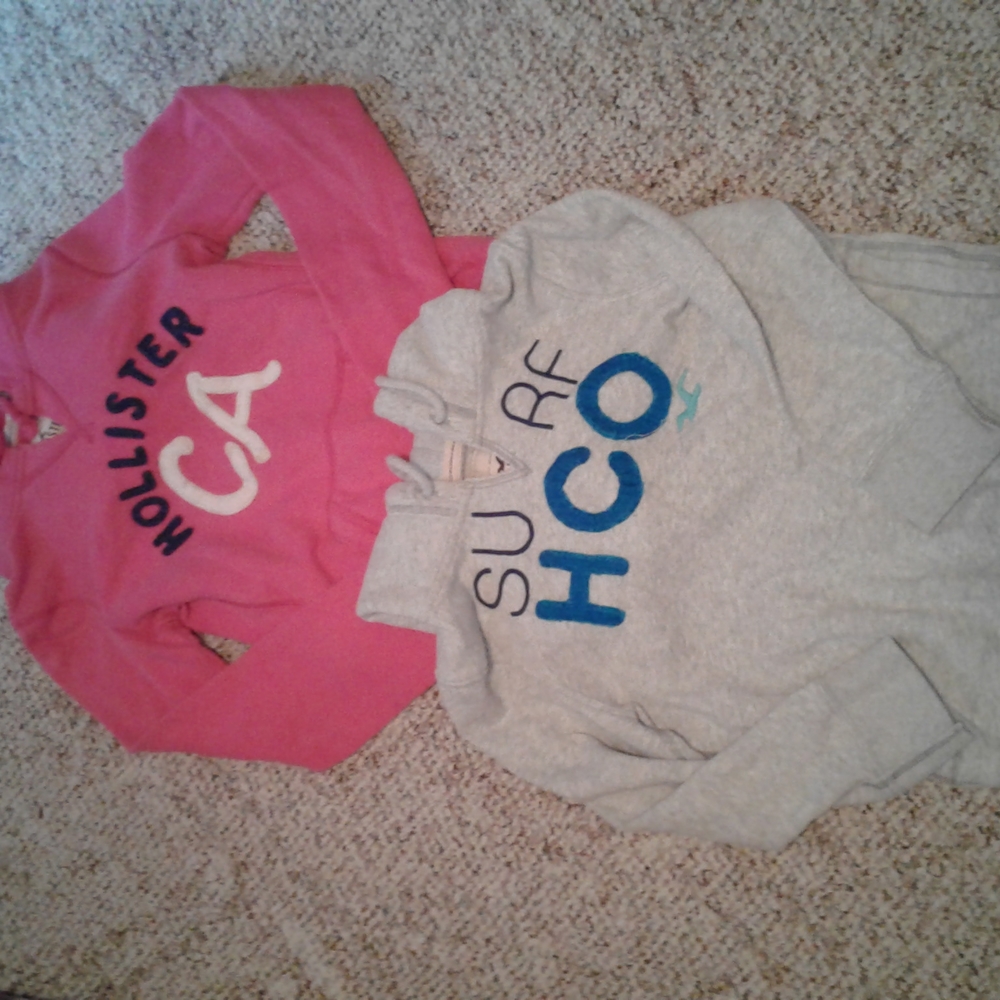 Hollister hoodies
